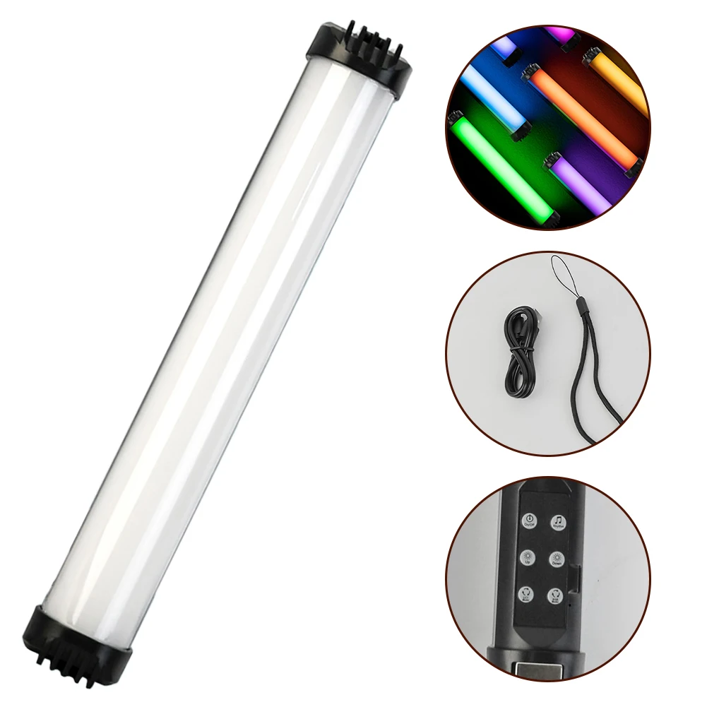 RL-30SL Mini RGB Magnet Photography Lighting Fill Light 2700-7500K Photography Props Handheld Light For Video Vlog