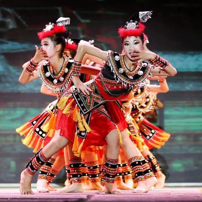 

Dance costumes ethnic girls' exotic performance and vocal