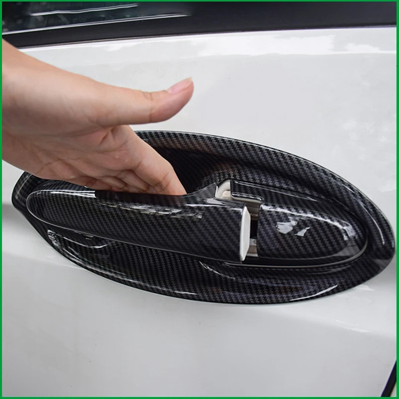 

Car Styling Door Handle Bowl Trim For Honda Jazz Fit GK5 2014 2015 2016 2017 2018 Handle Bowl Cup Cover Sticker Trim Auto Parts