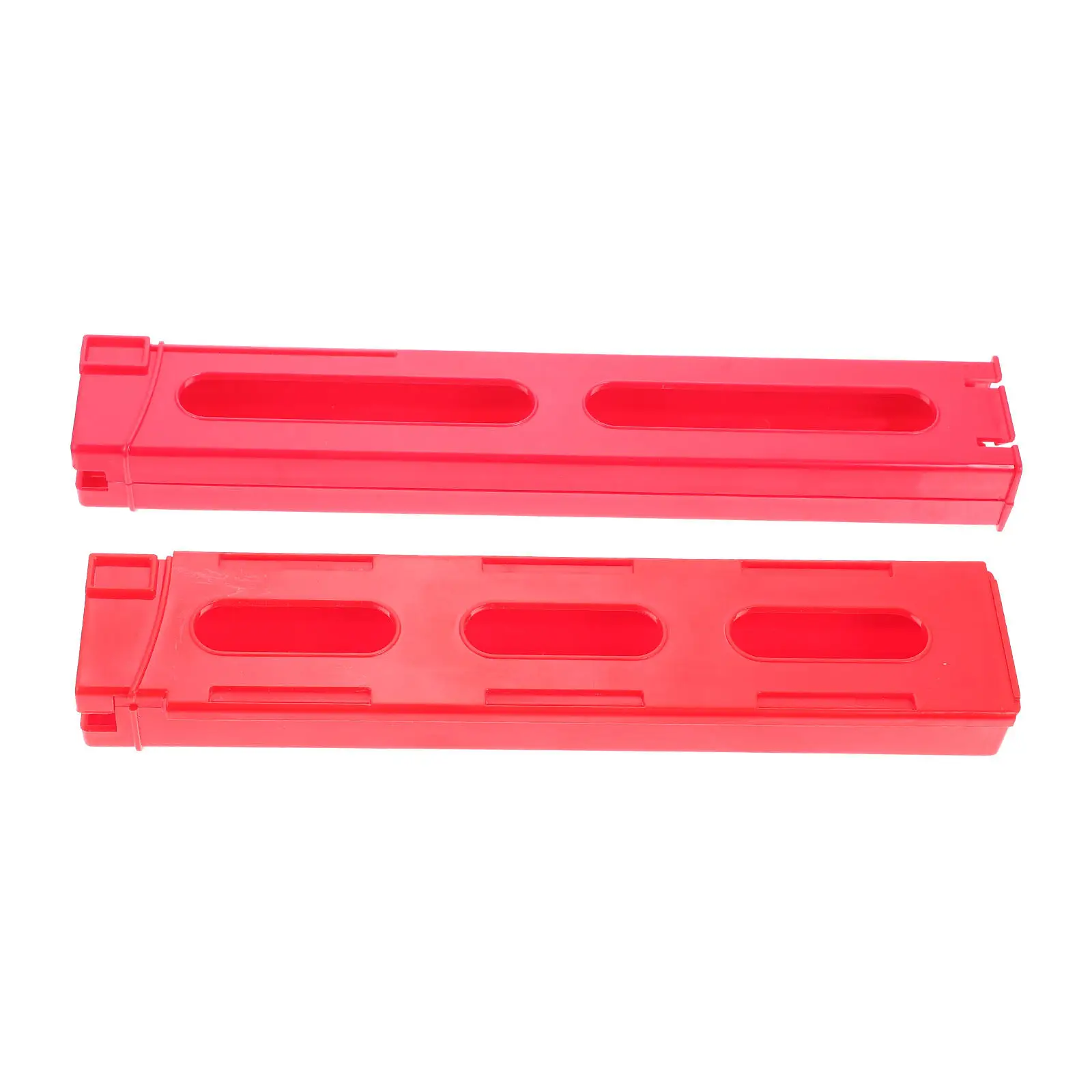 2Pcs Bright Color Compact Domino Train Accessories for Kids Smooth Safe Plastic Domino Clip Set Ideal for Intellectual