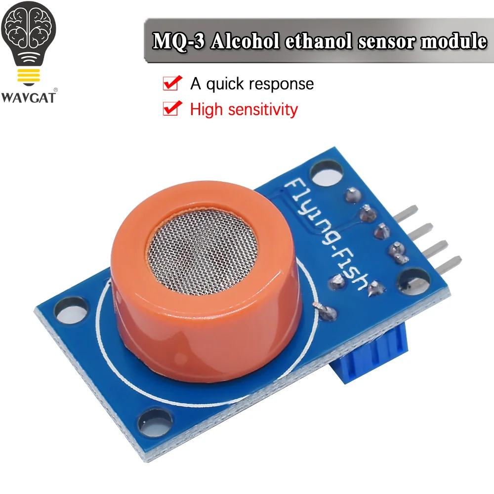 2022 New Alcohol Ethanol Sensor Breath Gas Ethanol Detection MQ-3 for Arduino 51