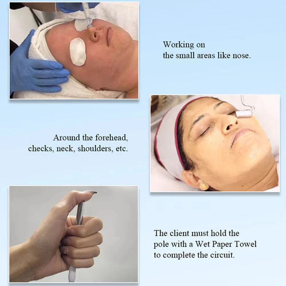 جهاز كلفاني جديد للوجه مكركرنت مضاد للشيخوخة وإزالة التجاعيد أفضل آلة Electroporator لمدلك العناية بالجمال #5