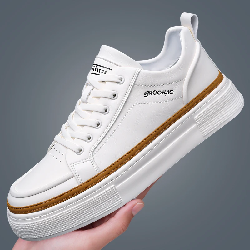 Scarpe da ginnastica vulcanizzate casual in denim americano High-Street blu lavato vintage - Top bassi estivi in tela traspirante con suola grossa