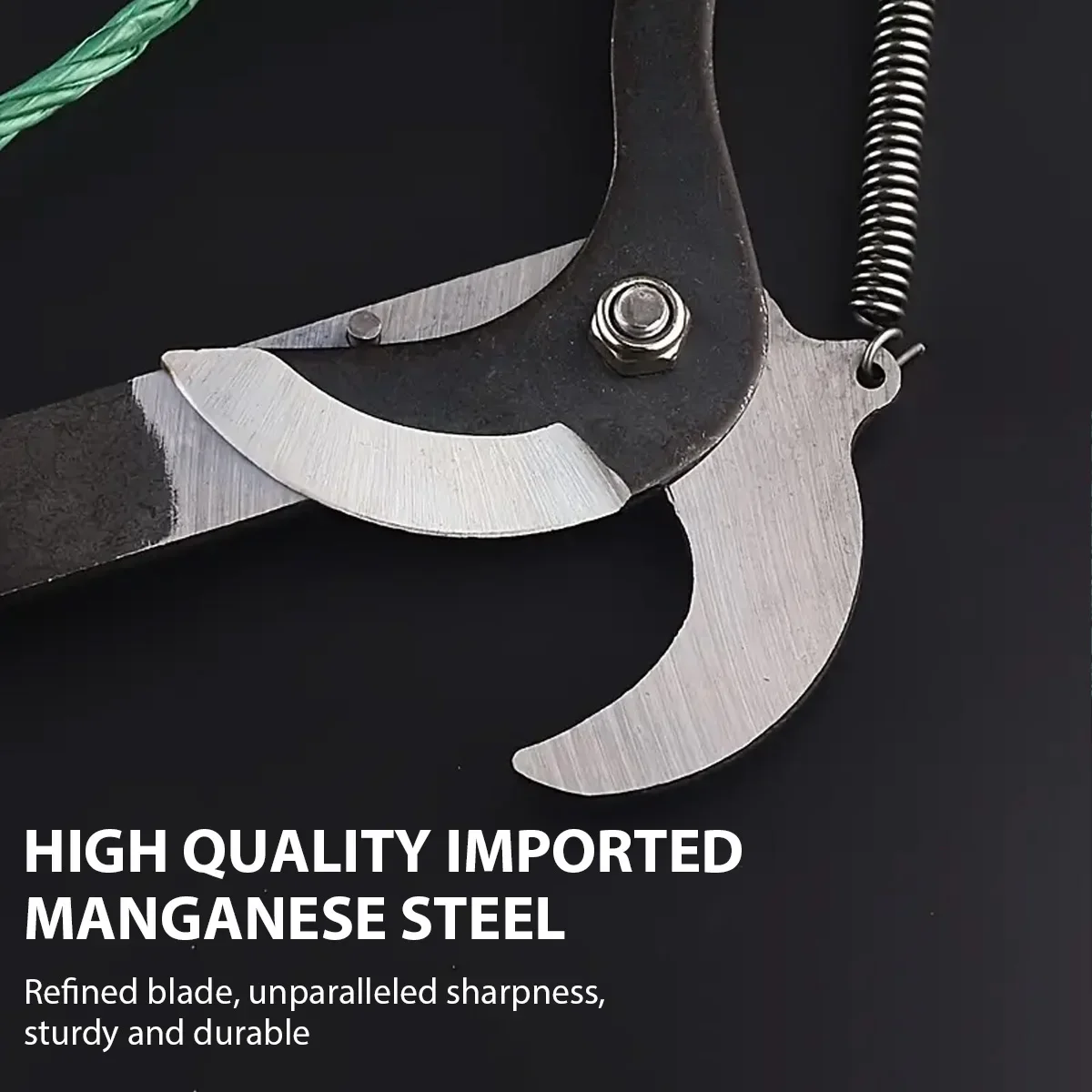Retractable High-Altitude Lopper Branch Scissors Fruit Tree Pruning Saw Cutter Garden Trimmer Tool With Rope Fruit Picker