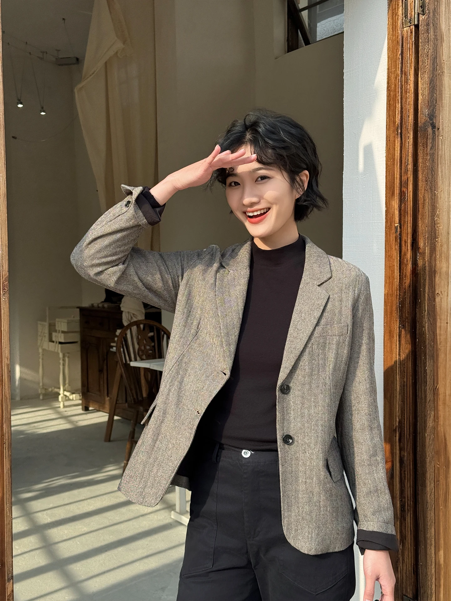 Chaqueta de Traje Informal Gri - Collectible Vintage Matches reseña y precio