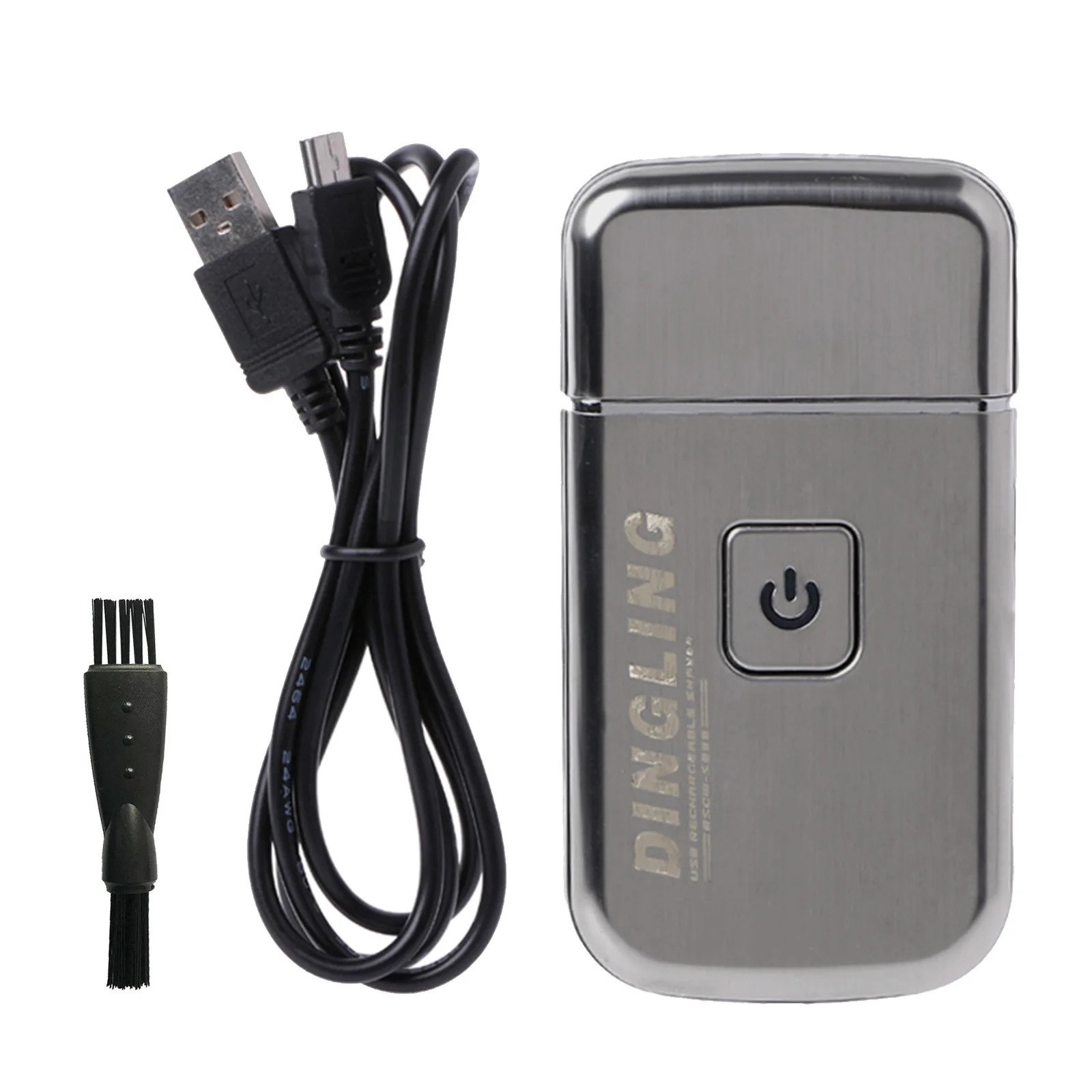 

USB-зарядка, 1 головка, электробритва IPX7, плавающий бритвенный триммер для бороды с возвратно-поступательным движением 5088, бритва для домашнего использования