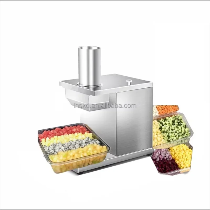 MINI Vegetable Dicing Machine Potato Carrot Cube cutting machine Commercial Vegetable Cutting Machine