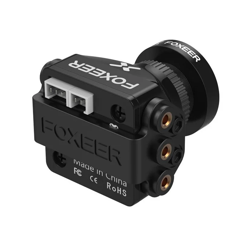 Foxeer Razer Mini HD 5MP 2.1mm M12 obiektyw 1200TVL standardowa kamera FPV 4:3 16:9 NTSC/PAL przełączana kamera z opóźnieniem 4 ms