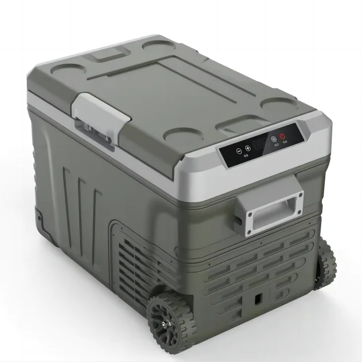 35L portable car camping refrigerator freezer DC 12V/24V compressor digital temperature control air-cooled home