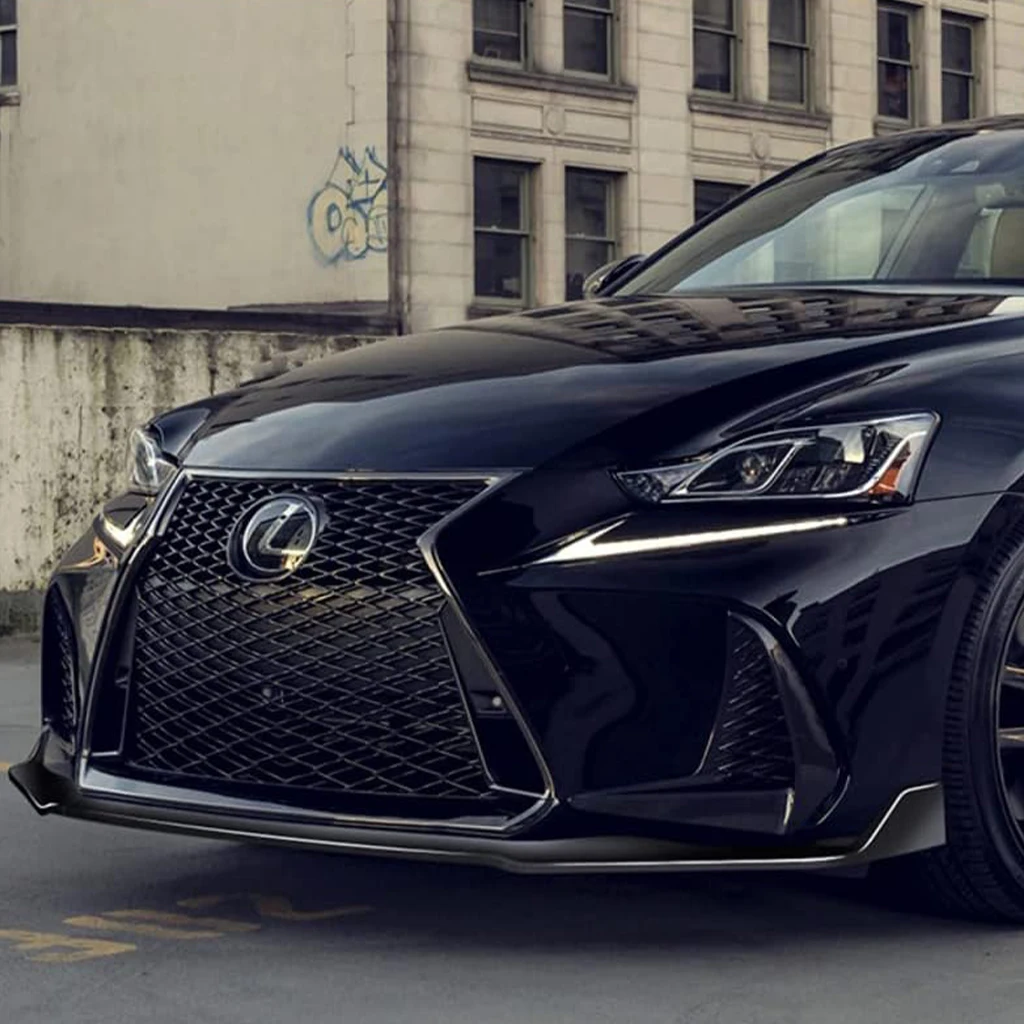 

Автомобильный передний бампер, разделитель, диффузор, обвес, спойлер, защита для Lexus IS200t IS300h IS350 F Sport 2017 2018 2019 2020