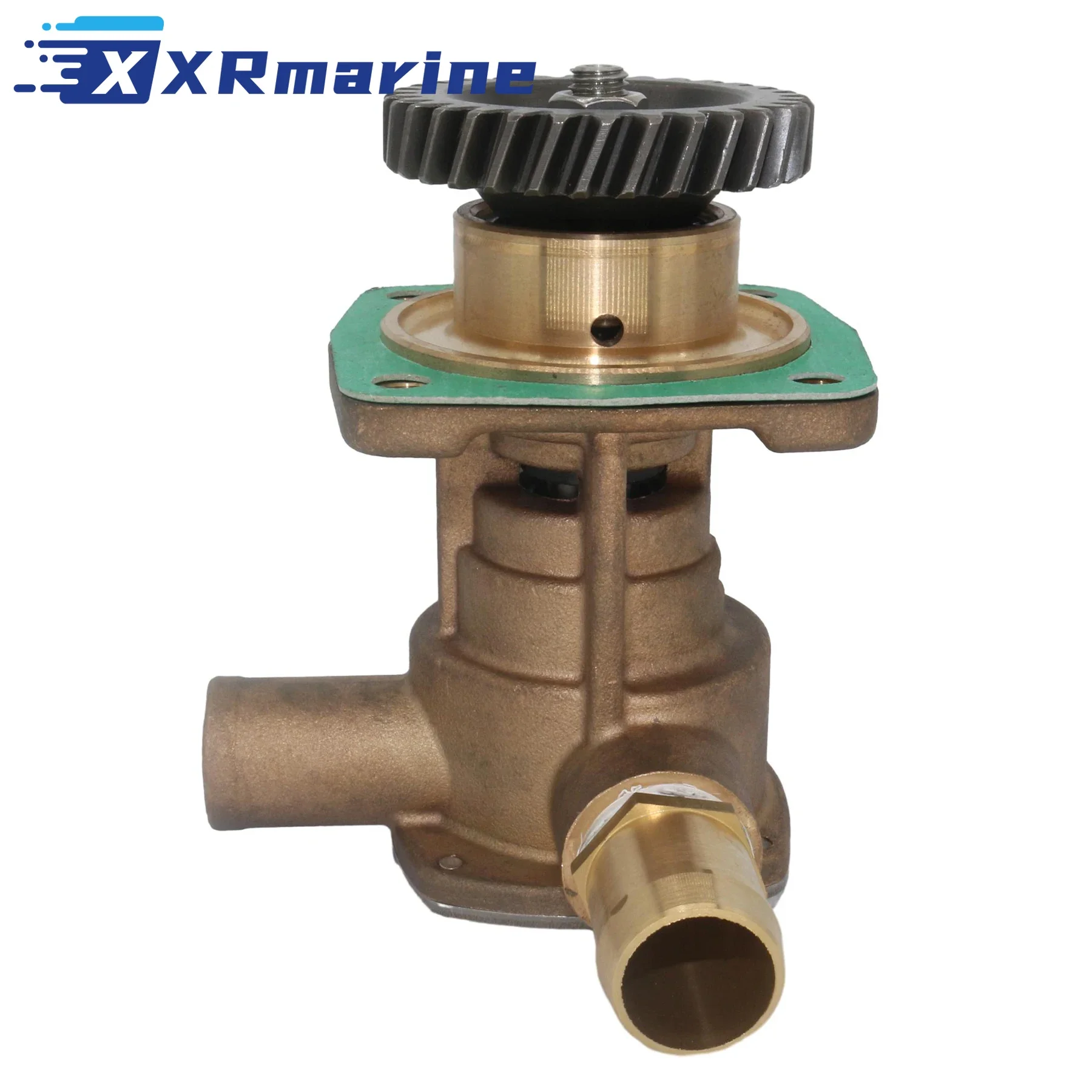 

Engine Cooling Pump 129271-42502 for Johnson 10-13328 Yanmar 129271-42500 3JH4 3JH5 4JH4 4JH5 Series W/ Straight Port Model