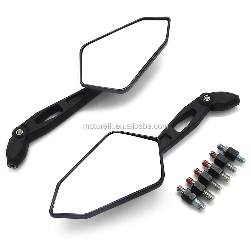 

Motorcycle Rear View Handle Bar End Side Rearview Mirrors For Yamaha MT09 FZ09 MT-03 MT07 FZ07 FZ10 MT10 FJ09 XJ6