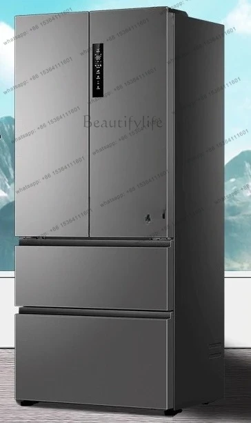 French double door multi-door first-level frequency conversion frost-free large-capacity refrigerator for home use