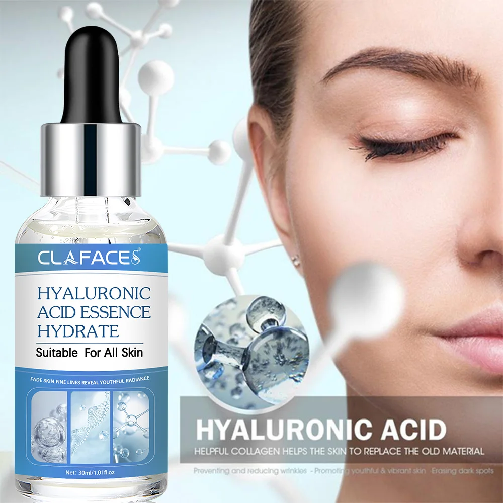 Hyaluronic Acid Collagen Fast Wrinkle Removing Facial essence Liquid Lifting Firming Exfoliating Anti aging Whitening  Skin Care