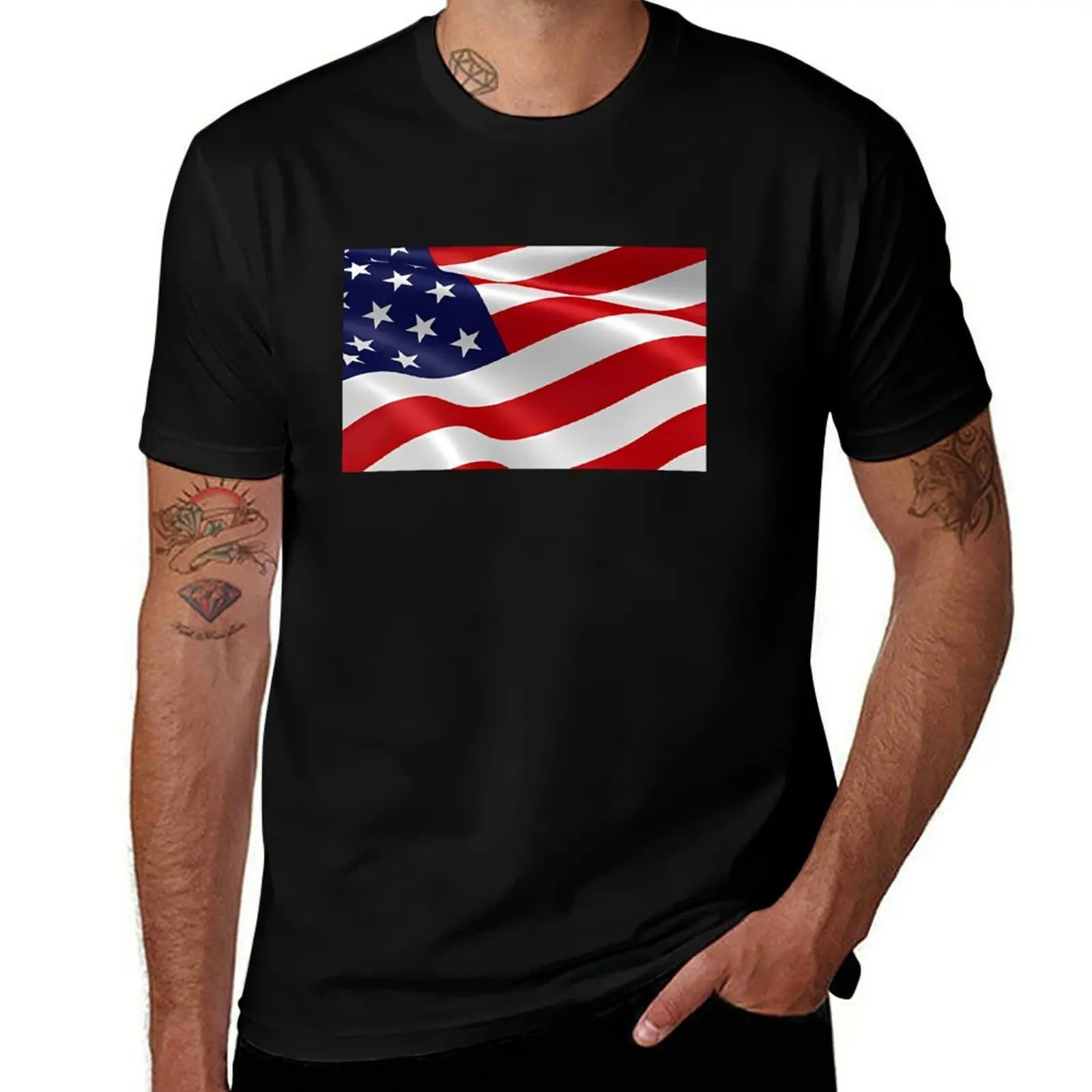 

USA T-Shirt funny meme t-shirts blue lock summer top Louboutins mens fashion