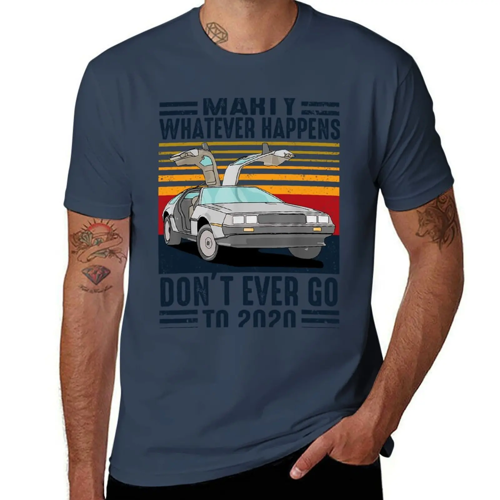 

Classic Vintage Marty Whatever Happens Don't Ever Go To 2020 T-Shirt Aesthetic clothing man t shirt t shirts men