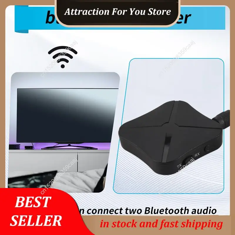 Hot Selling Bluetooth 5.0 Transmitter Receiver 2 In 1 Bluetooth Adapter 3.5 Mm Jack For Simultaneous Use Of Tx And Rx 2 Devices