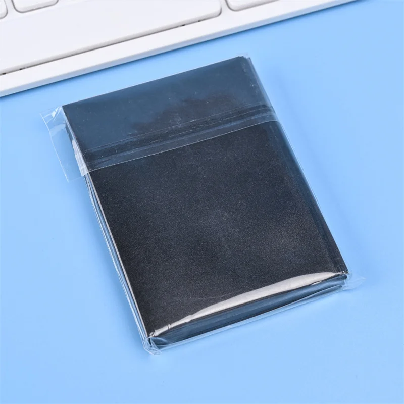 50Pcs/Pack Protective Sleeve Card Protectors Transparent Cards Collection Holders PVC Trading Card Storage 69x94mm