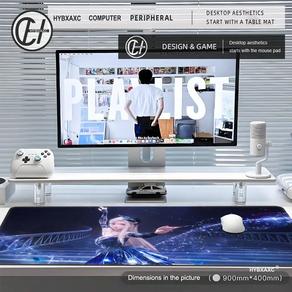 ألعاب سطح المكتب البساط اللوحة وسادة الماوس حصيرة الكمبيوتر اللاسلكية مكتب الحصير مكتب الوسادة لوحة المفاتيح نيكي الكمبيوتر لعبة إنفينيتي كبيرة #3