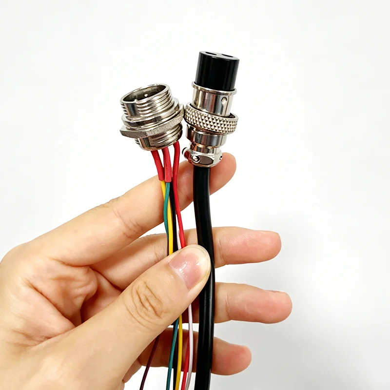 

GX16 2/3/4/5/6Pin Waterproof Aviation Plug Socket Connector with Wire Male Female Cable Connector Butt Joint Air Signal Line