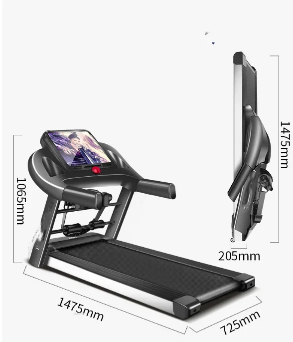 Factory directly max gym smart electric mini small family folding treadmill air runner woodway speed treadmill