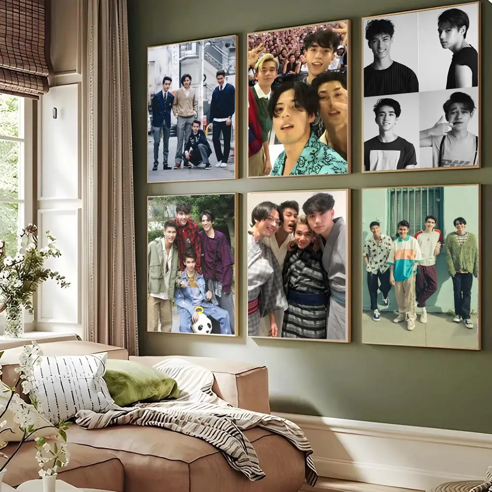 INTERSECTION Band popular RNB Poster Waterproof Sticky Wall Art Print For Bedroom Living Room Hallway Bar Home Decor