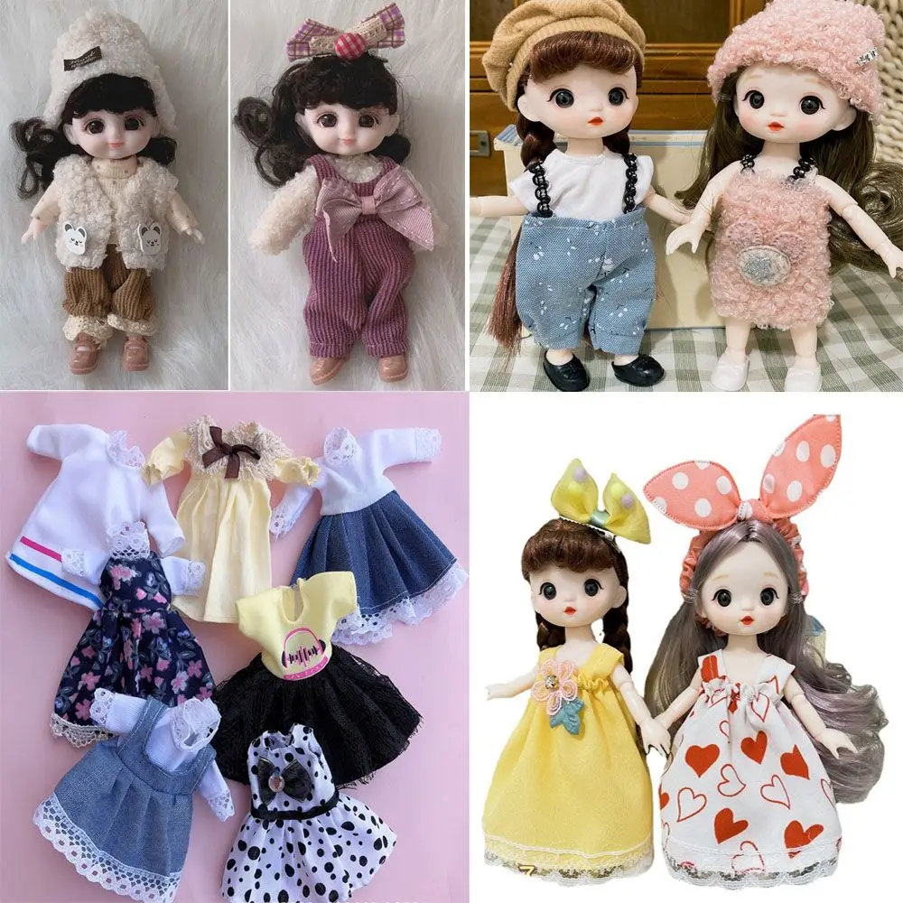 Fashion For Ob11 Gsc Obitsu 11 Ob11 Beautiful Doll Outfit 16~17cm Dolls Dresses Animal Doll Suit Doll Clothes
