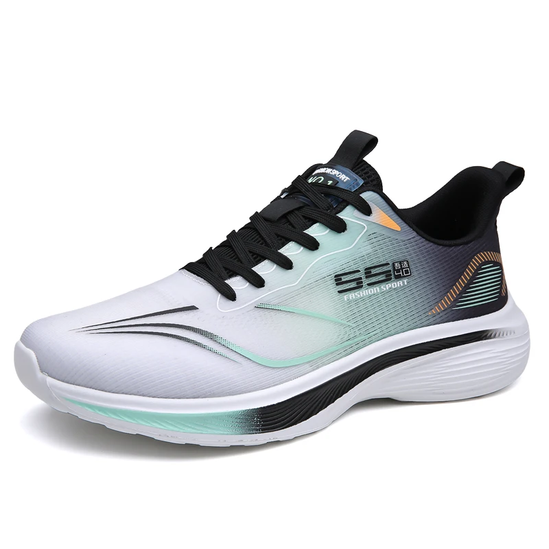 

Мужская повседневная спортивная обувь, модная и удобная, новая мужская обувь большого размера, легкие и дышащие лоферы для бега.