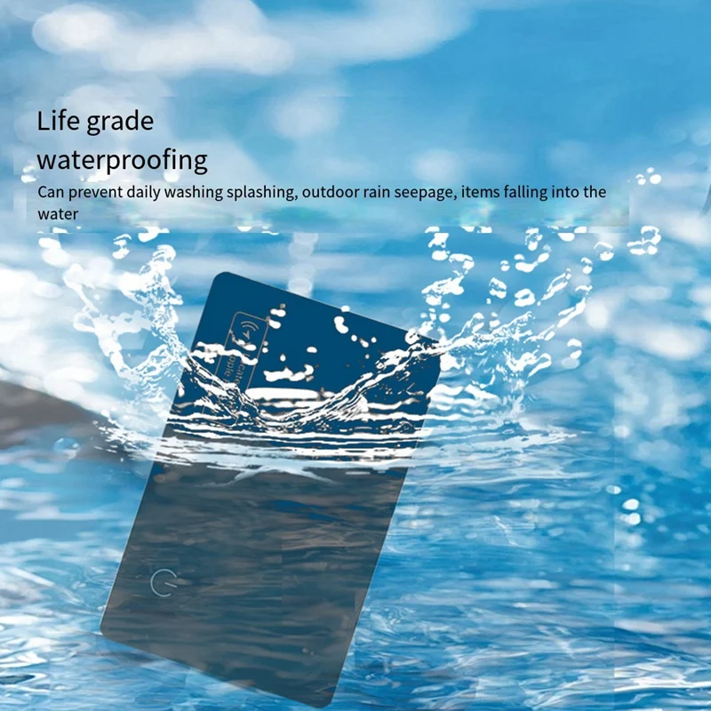 Icard Global Locator Slim Card Loss Prevention Itag Multi-Function Convenient Pet Tracking God Airtag GPS Locator