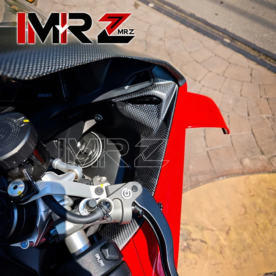 Motorcycles Parts FOR Panigale V4 V4S 2025+ Panigale V4 V4S Carbon Fiber Inner Side Panels Fairing Protection Guard Accessories