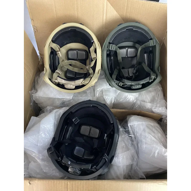 خوذة سريعة، معدات ركوب الدراجات في الهواء الطلق، التدريب الميداني، الحفر التكتيكي السريع للمخيم، خوذة مقاومة للانفجار