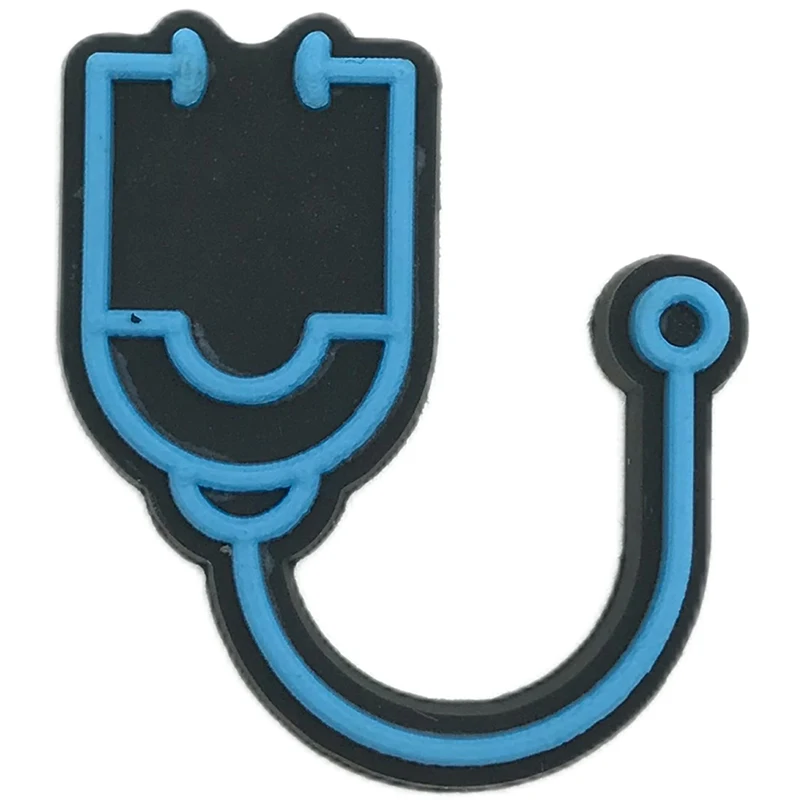 16-pack Newest Medical Shoe Charms Accessories Cute Stethoscope Syringe PVC Clog Decoration Croc Pins Kids Gifts Wholesale Bulk