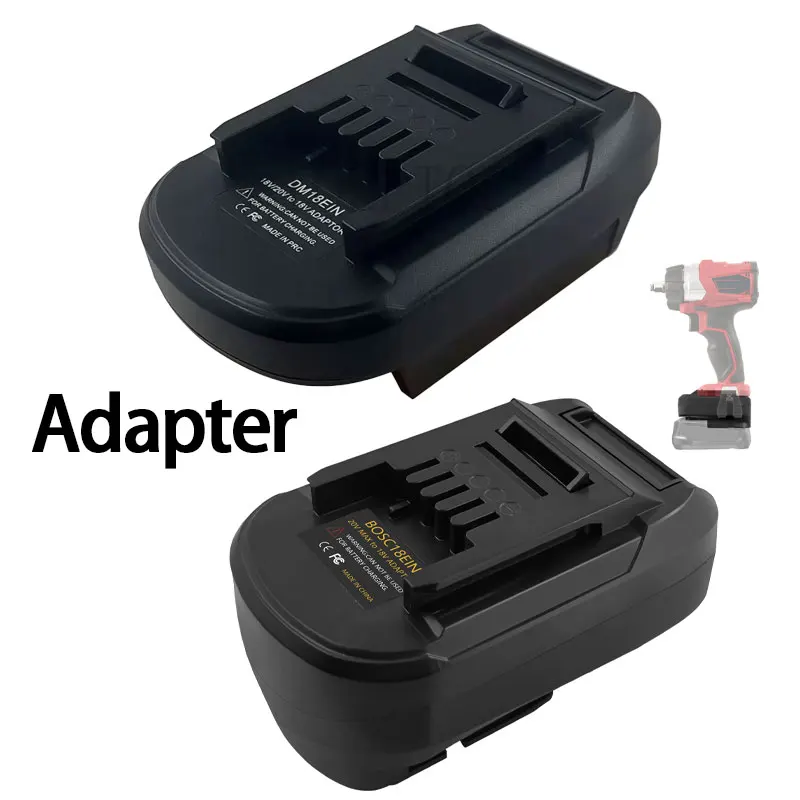 

Battery Converter For Dewalt/Milwaukee/Bosch 18V PBA Series Li-ion Battery Convert to For Einhell 18V Power Tool Adapter