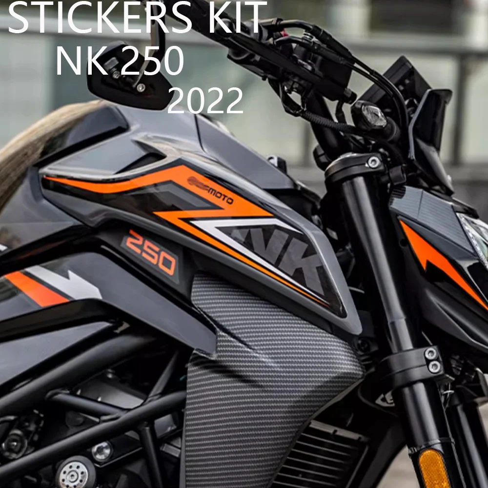 

NK250 Accessories For CFMOTO 250NK NK 250 Retrofit Parts 2022 Decorative Stickers Full Set Of Decal Paint Protection