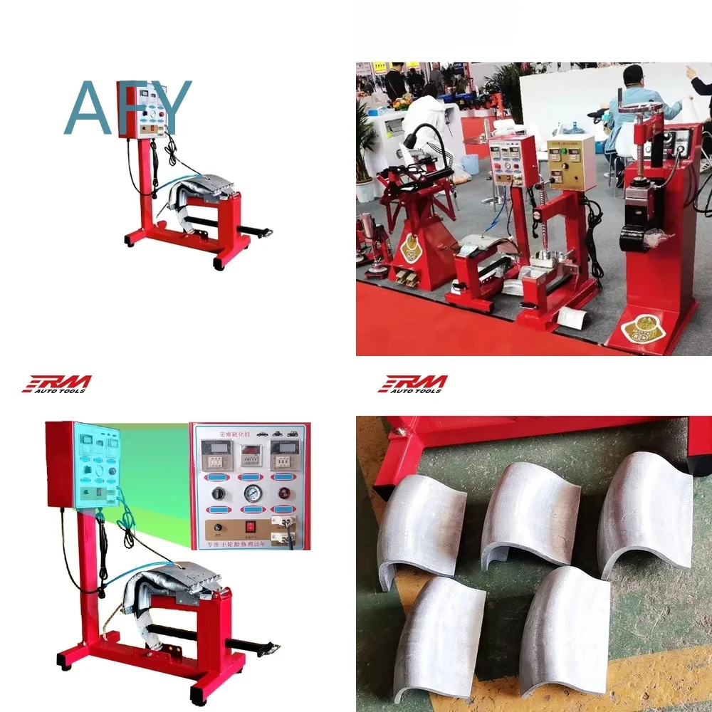 Large Hole Auto Wheel Repair Machine for Tire Vulcanization Equipment for Car Motorcycle ATV RV Commercial Vehicles