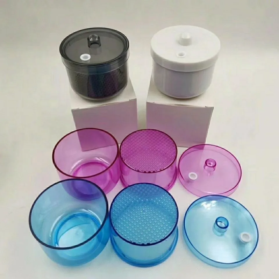 W Car Needle Soaking Box, Disinfection Cup, High Temperature and High Pressure Resistant Disinfection Box with Filter Screen s