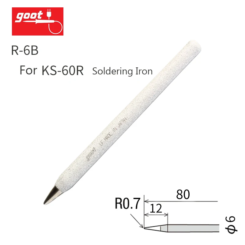 Japan GOOT R-48B CS-20R 30RT-SB R-48SB R-6B RD-67BC RD-68BC Welding Tips For KS-30 KS-40R CS-31 KS-30R KS-60R KS-80R KS-100R