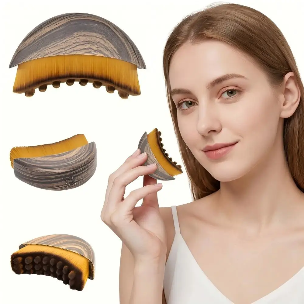Lymphatic Drainage Face Brush Chin Jawline Sculpting Massager Double Chin Reducer Anti-Wrinkle Facial Slimming Shaper Tool - view 2