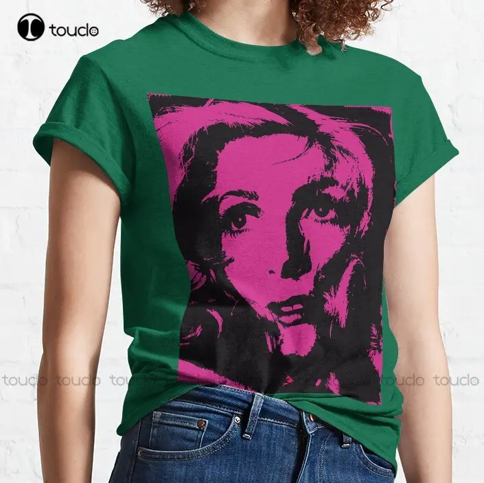 Catherine Deneuve Classic T-Shirt Custom Aldult Teen Unisex Digital Printing Tee Shirts Funny Art Streetwear Cartoon Tee Xs-5Xl