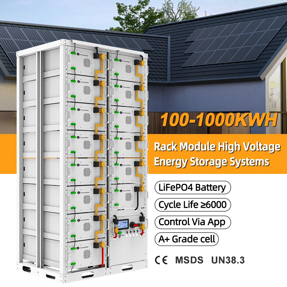 

Commercial Use ESS Lithium Battery Energy Storage System 100kwh 200kwh 300kwh 400kwh 500kwh Lifepo4 Solar Battery with Smart BMS