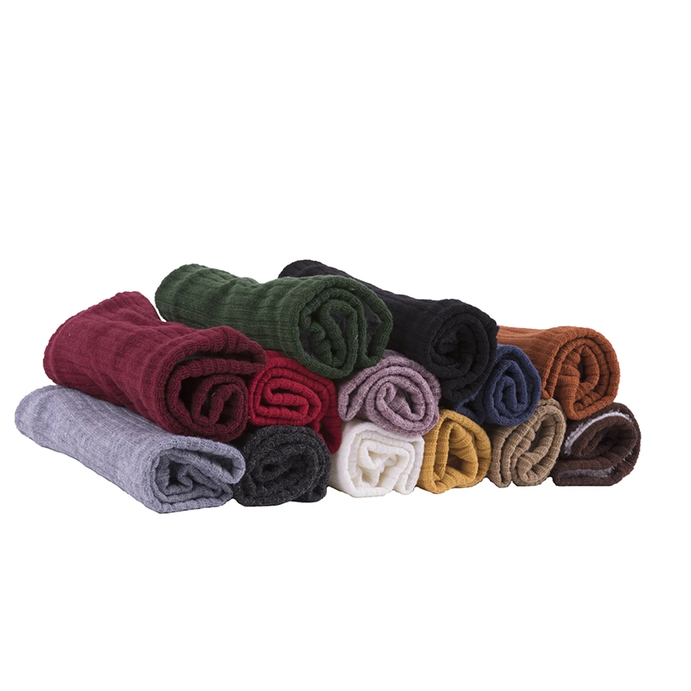 

Fleece Scarf Cover Scarves Knit Neck Warmers for Women Winter Red Knitted Collar