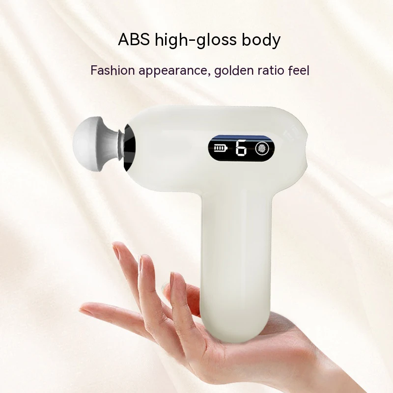Pistolet Fascia de relaxation musculaire du corps, masseur électrique, écran tactile, vibration, odorde massage, qualité professionnelle, odorà membrane pour le cou