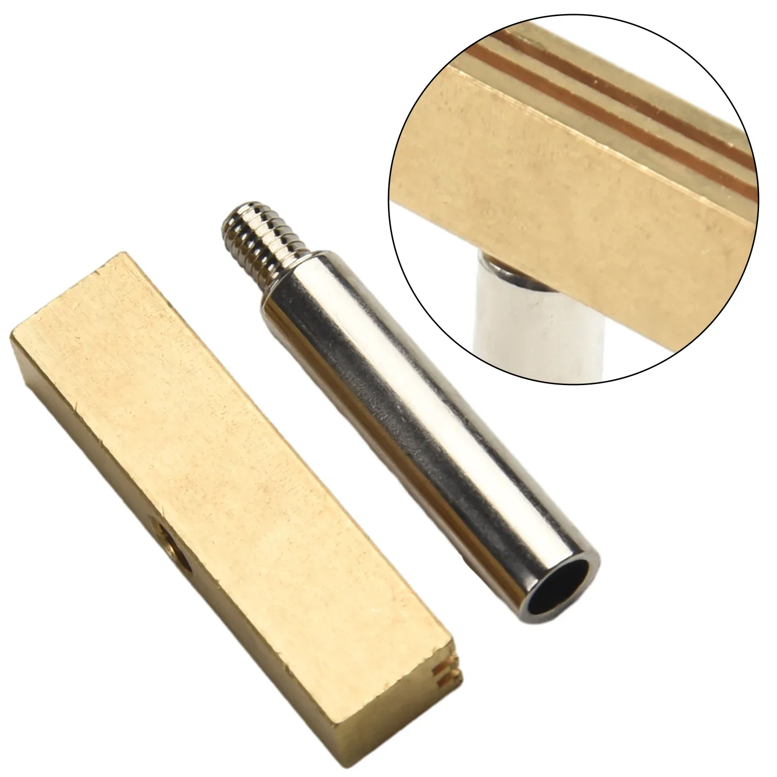 Herramienta de soldadura, cabezal en T, cinta de cobre, prensa de calor, punta en T práctica, accesorios útiles de 60W, cobre/silicona duradero