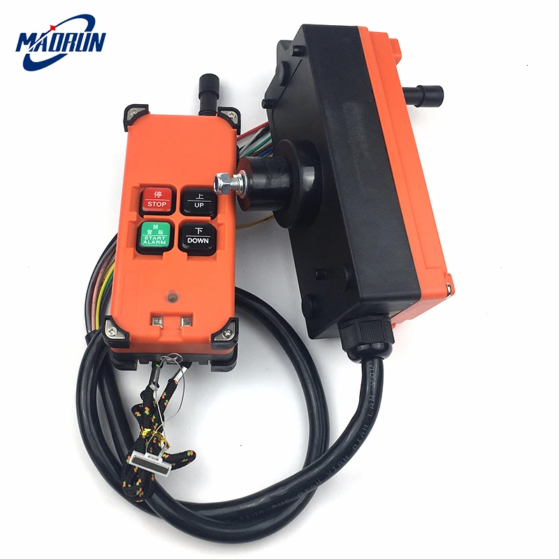 Remote Control Distance Of 4 Keys For Overhead Crane Wireless Radio Universal Ac/Dc12V 24 V 110V 220V 380V