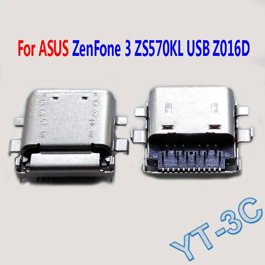 10-50PCS For ASUS ZenFone 3 ZS570KL USBZ016D Laptop Connector Socket DC Jack USB 3.1 Type-C USB3.1 Charging Port  Data Interface