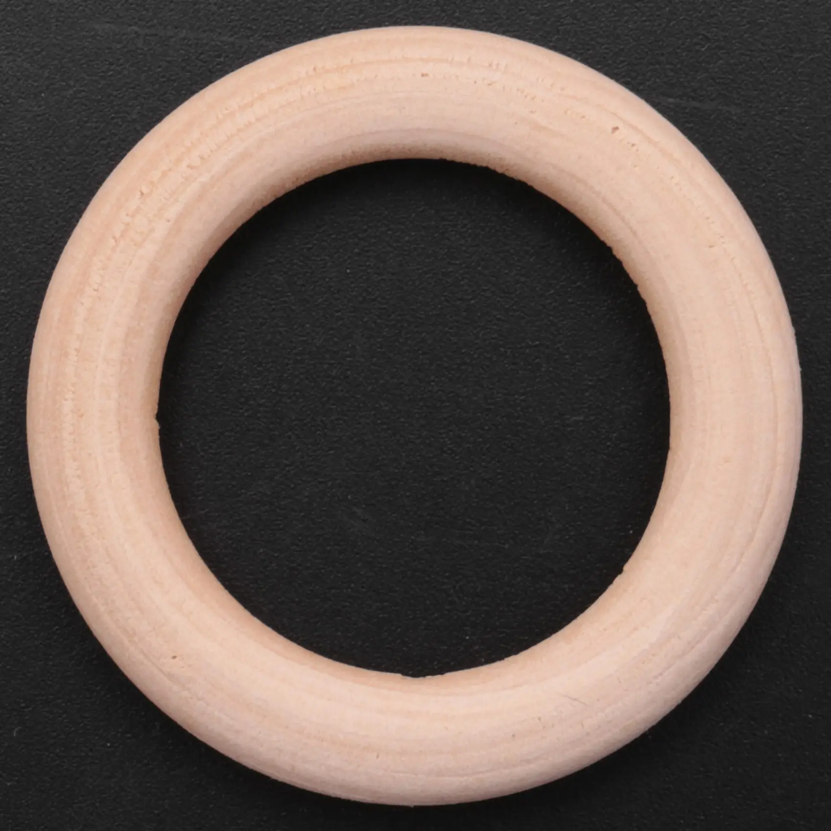 5x Wooden Ring For Crafting DIY Craft Jewelry Making 50mm