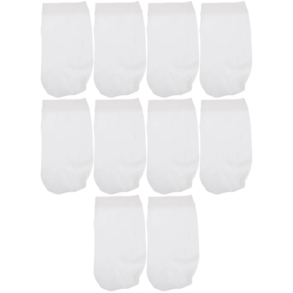 10 قطعة حمام سباحة مقشدة الجوارب النايلون تصفية الجوارب لحمام السباحة سبا حوض استحمام ساخن منع يترك الشعر الحطام انسداد #5