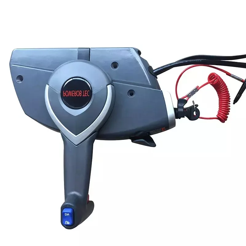 

5006180 Outboard Side Remote Control Box with Power Trim Switch Fit BRP EVINRUDE