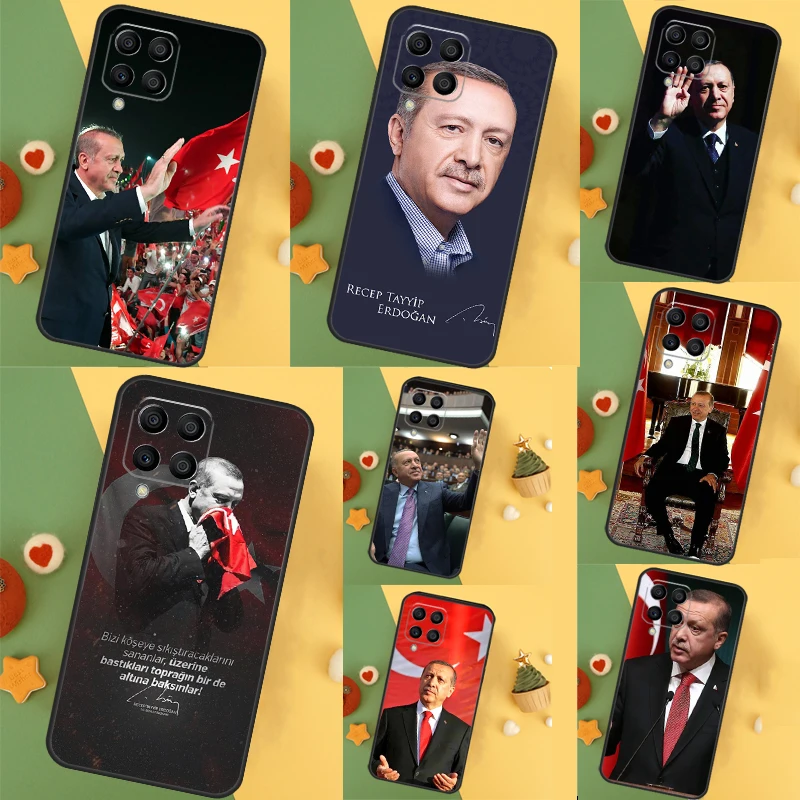 President Turkey Recep Tayyip Erdogan For Samsung Galaxy M30s M31s M32 M52 M12 M55 M15 M13 M23 M33 M53 M20 M21 M51 M34 M54 Case