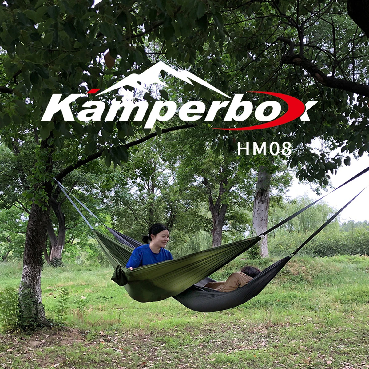 

Hammock Camping Hammock Adjustable Straps Sleeping Bag System Kamperbox HM08